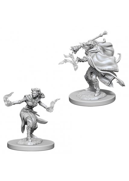 D&D Nolzur's Marvelous Unpainted Miniatures: Female Tiefling Warlock